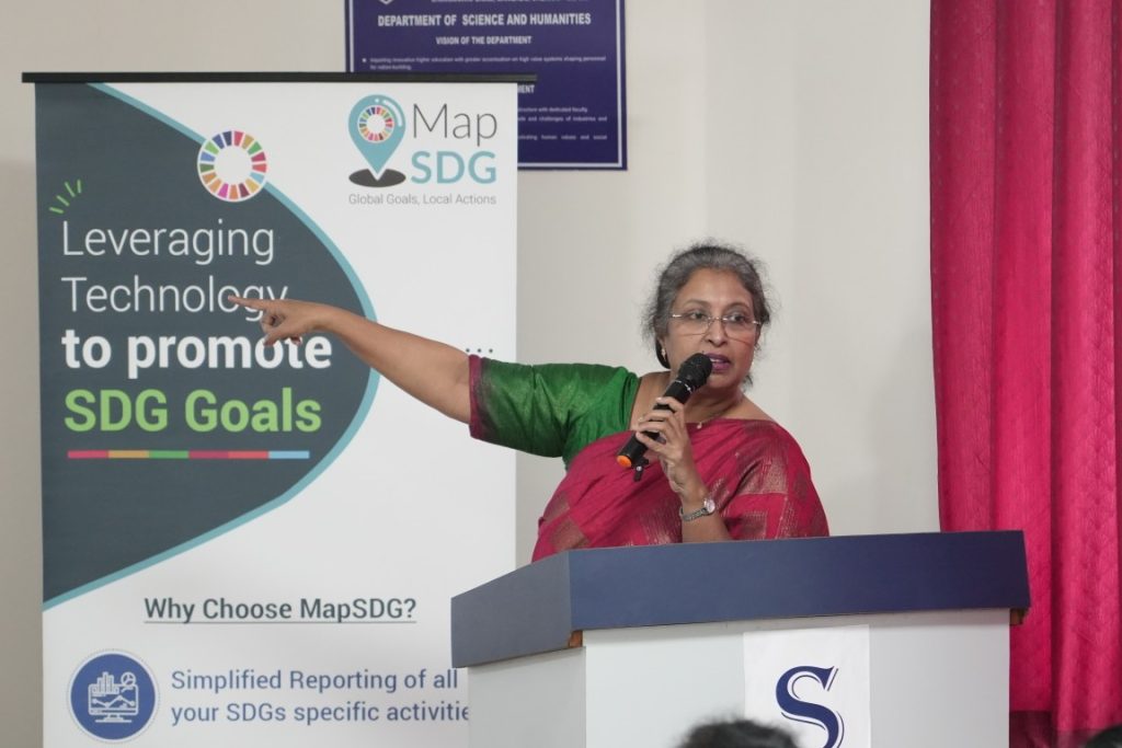 Mapsdg at Muthukumaran College workshop